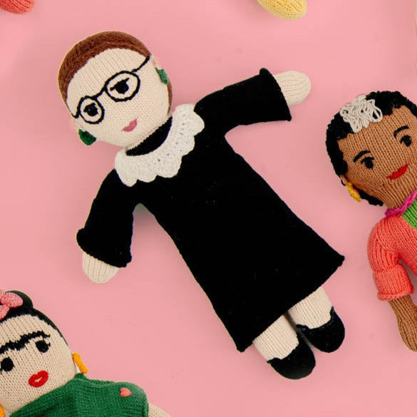 Knit Ruth Bader Ginsburg Toy