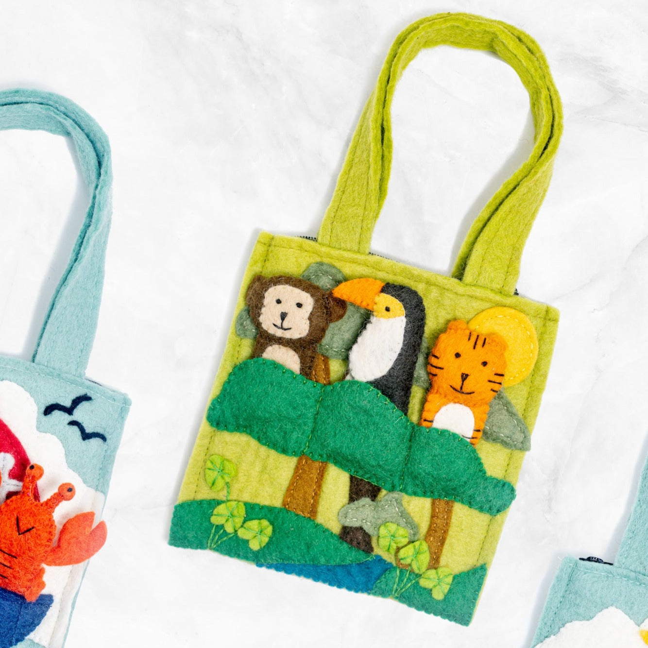 Rainforest Puppet Bag