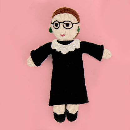 Knit Ruth Bader Ginsburg Toy