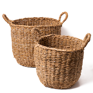 Global Goods Partners Handwoven Jute Nesting Storage Baskets, 3 Sizes or  Set of 3 on Food52