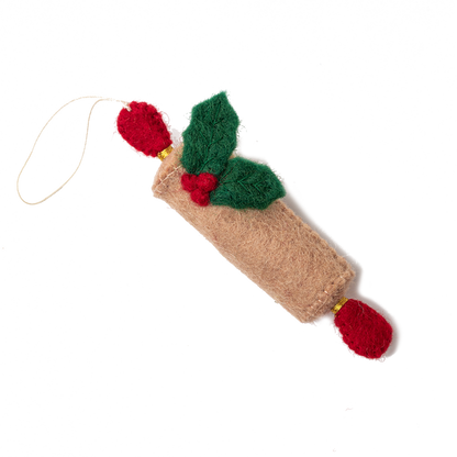 Felt Rolling Pin Ornament