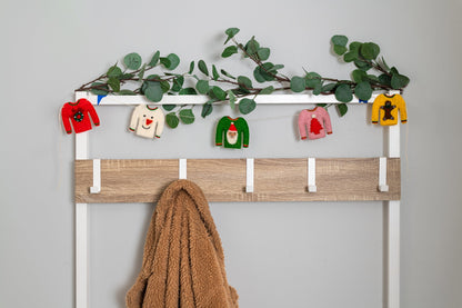 Felt Holiday Sweater Garland