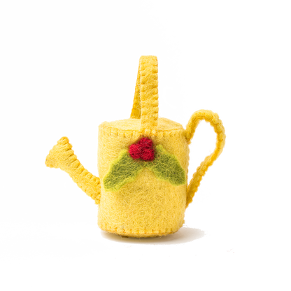 Felt Watering Can Ornament