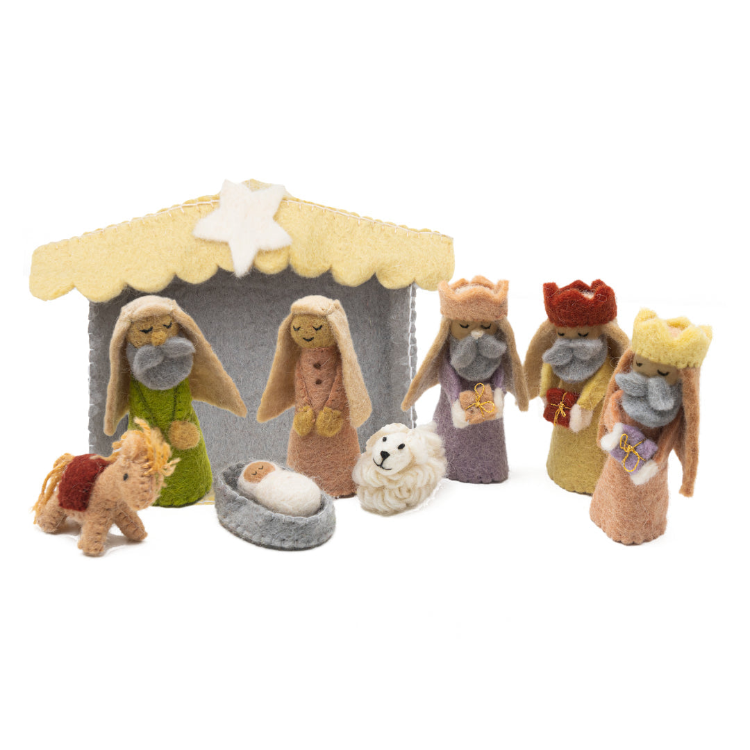 Felt Nativity Scene Set