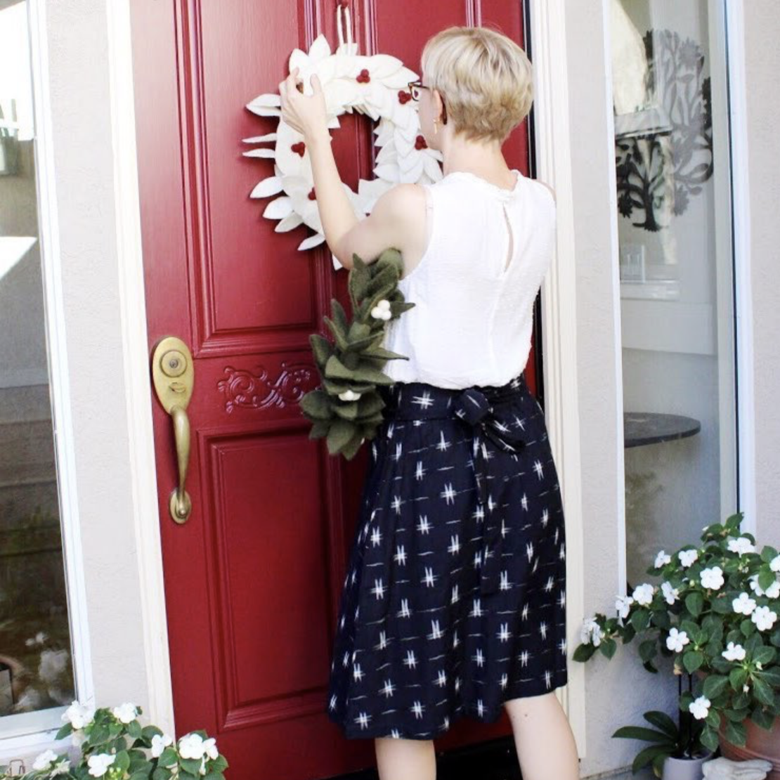 Felt Holiday Wreath