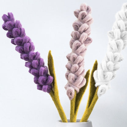 Felt Lavender Flowers