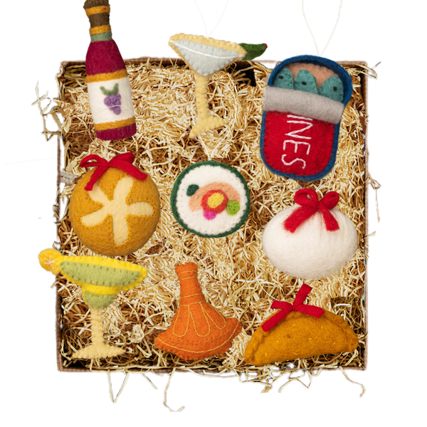 Foodie Ornament Gift Set