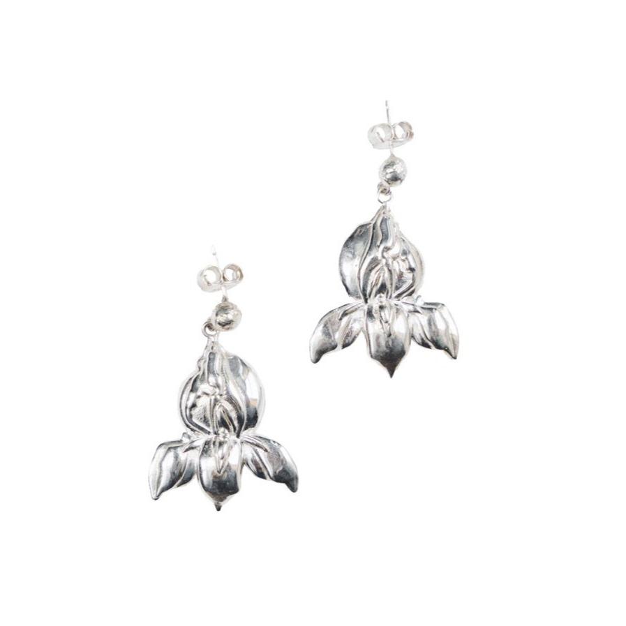 Buy Flower Earring in India | Chungath Jewellery Online- Rs. 110,780.00