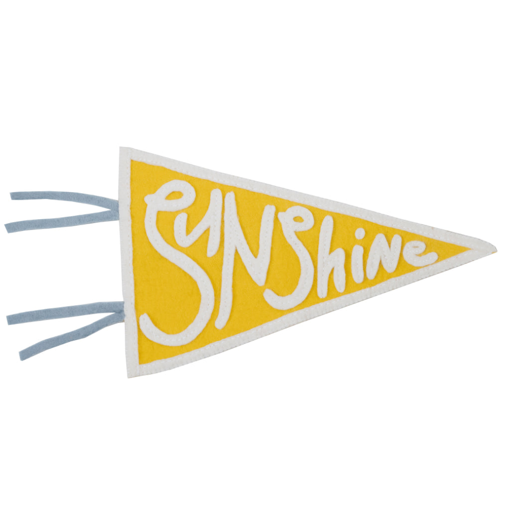 Felt Sunshine Pennant